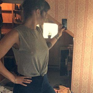 frank and oak grey tank